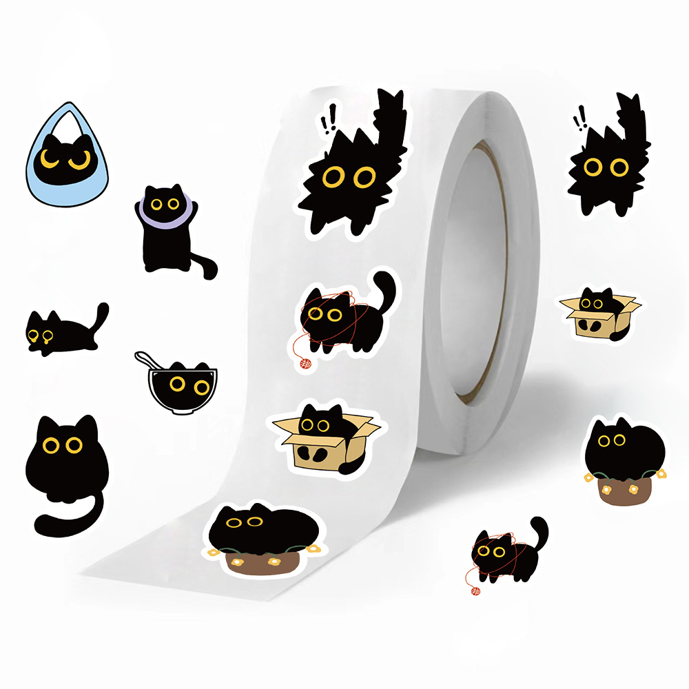 100-500Pcs Cartoon Cat Roll St - Kids Toys Names incelemesi ve fiyatı