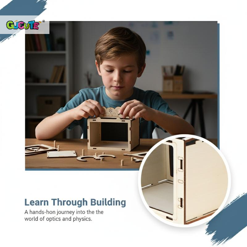 DIY Wooden Holographic Cinema  - Kids Toys Videos incelemesi ve fiyatı