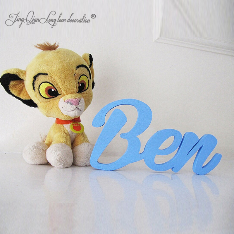Custom  Wooden Name Sign for K - Kids Toys Names incelemesi ve fiyatı