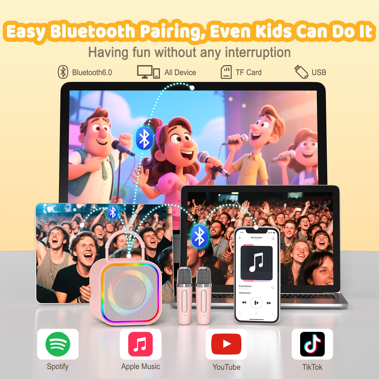 Haomuren Mini Karaoke Machine  - Kids Microphone Karaoke incelemesi ve fiyatı