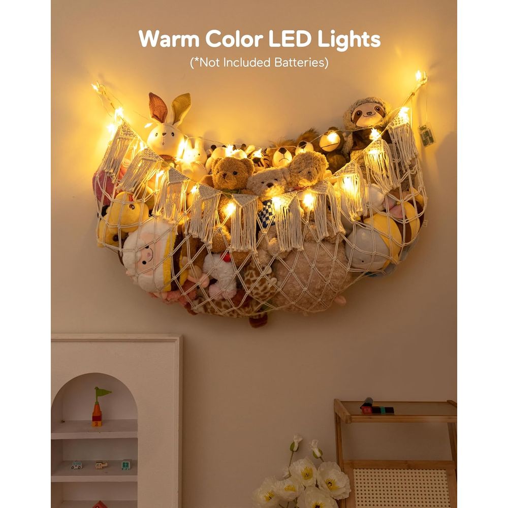 Stued Animal Hammock with LED  - Kids & Toys Expo Saudi Arabia incelemesi ve fiyatı