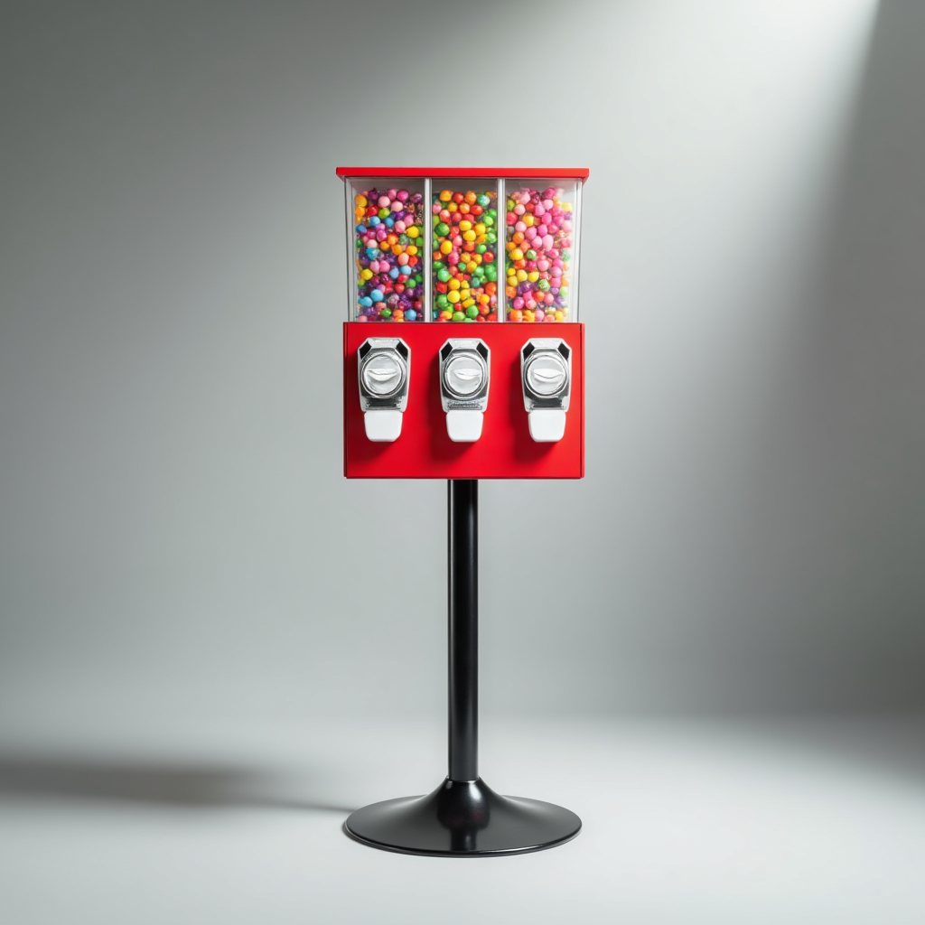 2025 Factory Triple head 3 in  - Kids Toys Vending Machine incelemesi ve fiyatı