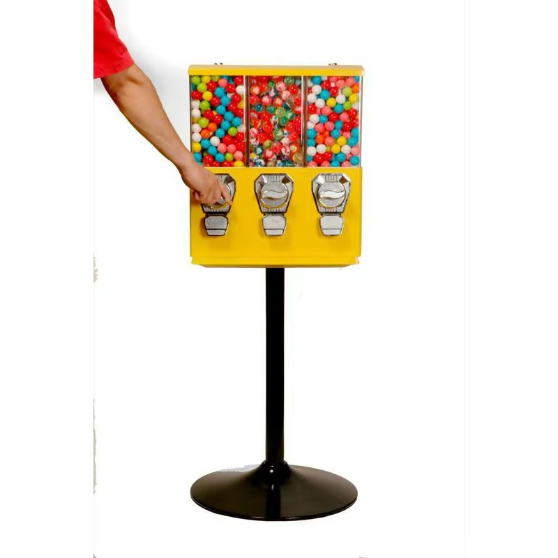 2025 Factory Triple head 3 in  - Kids Toys Vending Machine incelemesi ve fiyatı