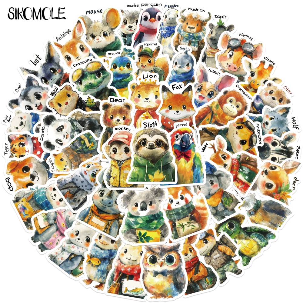 10/30/50pcs Cartoon Cute Anima - Kids Toys Names incelemesi ve fiyatı