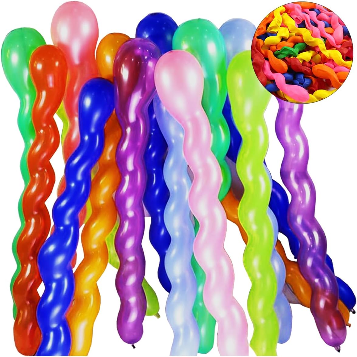 20/100Pcs Multicolor Spiral Lo - Kids Toys Unique incelemesi ve fiyatı